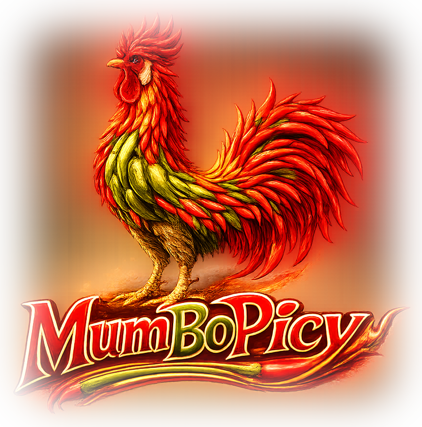Mumbopicy rooster logo